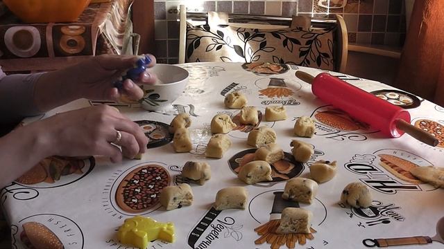Печенье с шоколадом! Лепим с Шуркой)) смотреть онлайн