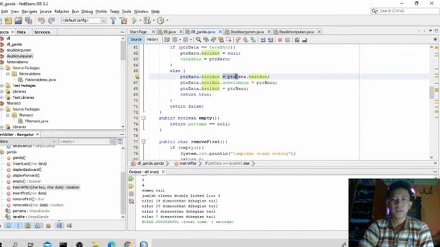 Program Java || Double LInked List смотреть онлайн