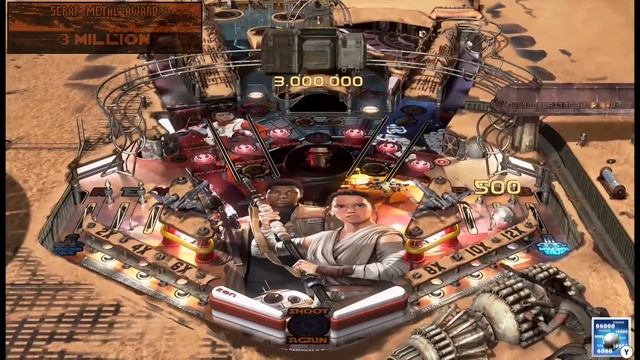 Pinball FX3 - The Force Awakens table - Gameplay Star Wars Pinball: The Force Awakens Pack Dorafl смотреть онлайн