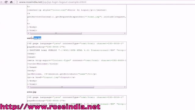 JSP Login Form with MySQL Database Connection and back end validation смотреть онлайн