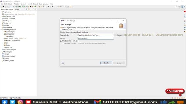 Page Object Model Project Creation in Eclipse | POM Project Setup in Maven Approach | Selenium смотреть онлайн