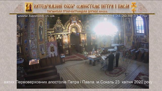 Пряма трансляція :: Катедральний собор святих Первоверховних апостолів Петра і Павла. смотреть онлайн