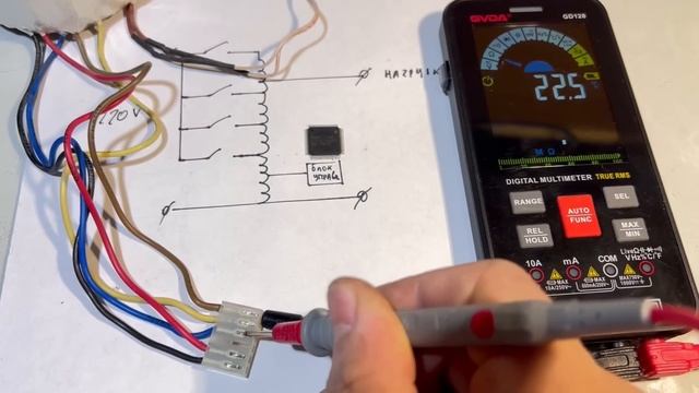 Релейный стабилизатор напряжения сети 220В.Как это работает смотреть онлайн