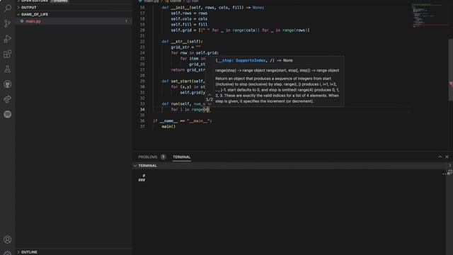Coding Conway's Game of Life in Python! ASMR (no talking) смотреть онлайн