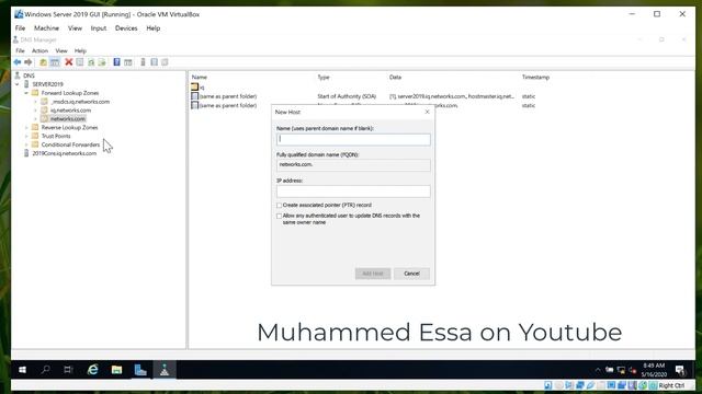 34 Microsoft Windows Server 2019 | Mail Exchange Add MX Record in DNS смотреть онлайн