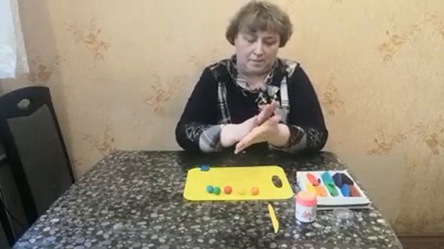 Лепка из пластилина "гусеница,, смотреть онлайн