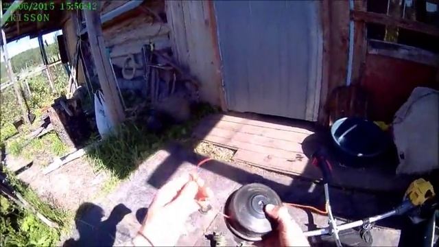 Мотокоса Champion Т256 2 Покос часть 2 смотреть онлайн
