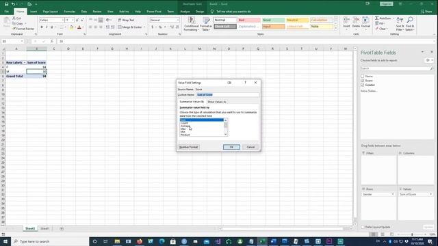 Excel : Calculate Group Mean In Excel Using PIVOT Tables
