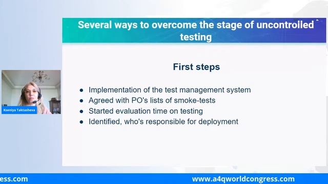 Kseniya Taktasheva: Как модель TMMI помогла нам улучшить качество разработки смотреть онлайн