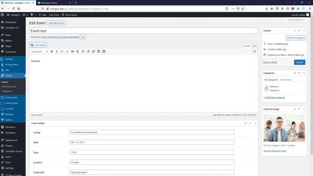 [WordPress ListingPro] - Events By Category смотреть онлайн