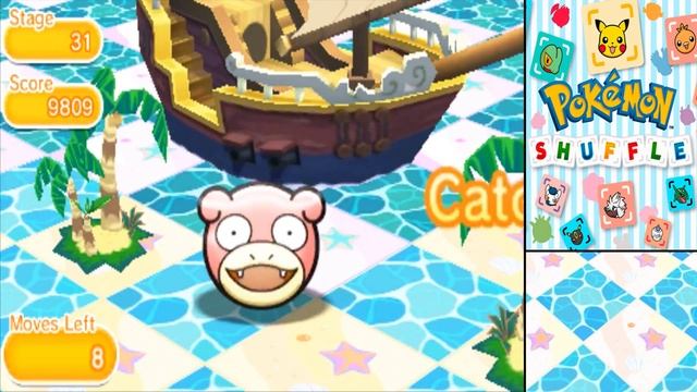 Pokémon Shuffle 100% Walkthrough Part 10 (Stage 30,31 & 32) смотреть онлайн