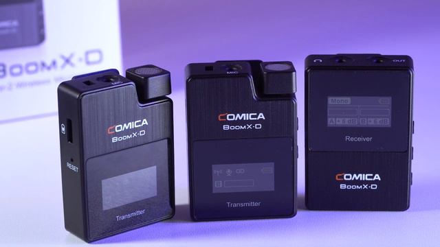 Flash5 Review of the Comica BoomX-D D2 Lav System w/ 2 Transmitters & 1 Receiver vs Rode Wireless G смотреть онлайн