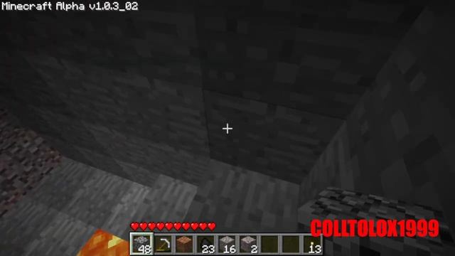 Minecraft Alpha 1.0.3_02  поисков длинноногова 1 world 5