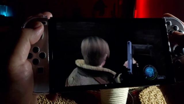 RESIDENT EVIL 4 ON NINTENDO SWITCH OLED смотреть онлайн