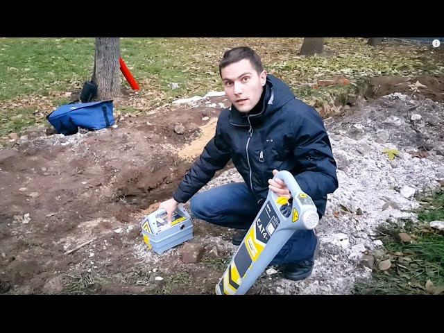 Трассоискатель Radiodetection C.A.T4+ & Genny4+ практическое применение смотреть онлайн