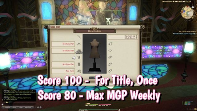 Boost Your MGP: FFXIV Weekly Fashion Report Made Easy 🎉 смотреть онлайн