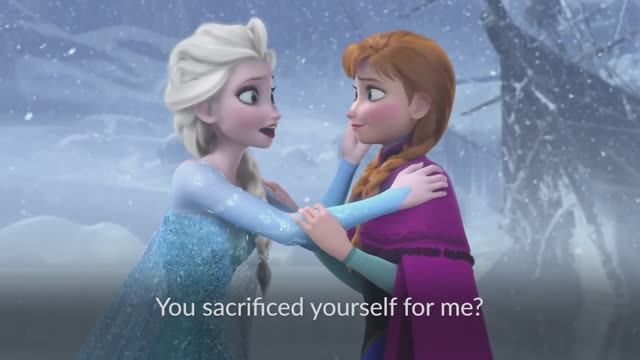 Learn English with FROZEN ｜ Anna and Elsa смотреть онлайн
