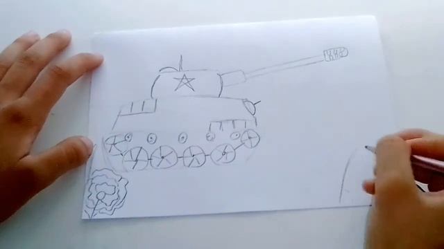 Как нарисовать открытку на 9 мая смотреть онлайн