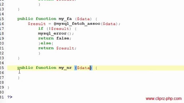 060 php oop5 mysql class part2 смотреть онлайн