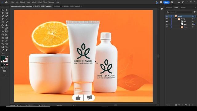 الموك اب في اليستريتور بيتا 2023 Adobe Illustrator Beta смотреть онлайн