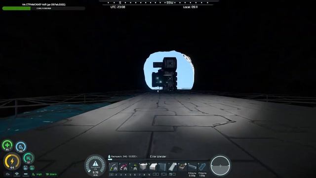 #21: планета Earthlike - полетим, поглядим Stargate Dimension в игре Space Engineers смотреть онлайн
