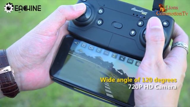 Eachine E58 WIFI FPV With 2MP Wide Angle Camera Foldable RTF смотреть онлайн