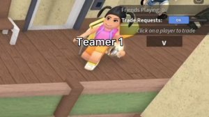 BEATING TEAMERS IN MM2..