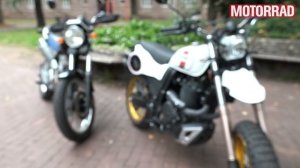 Mash X-Ride 650 vs. Honda SLR 650 - Stillvoll auf Zeitreise