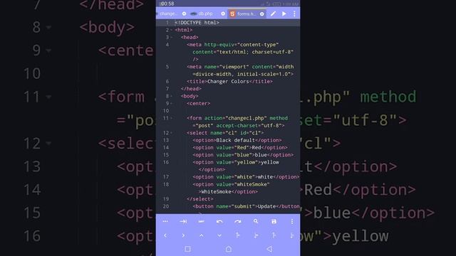 Save your favorite colors in a database смотреть онлайн