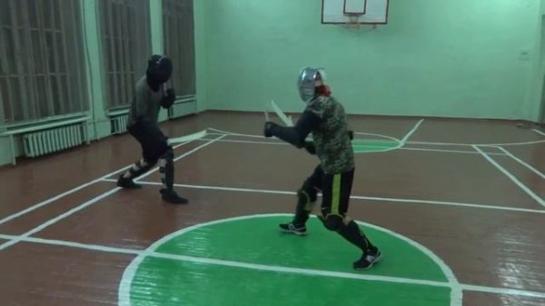 Мачете против Мачете+нож  Спарринг. Machete Vs Machete & Knife. Sparring