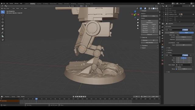 Prepare your models for 3d printing FAST in Blender 2.9 смотреть онлайн