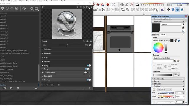 COMO HACER RENDER INTERIOR DE UNA COCINA.- VRAY 5 + SKETCHUP. смотреть онлайн
