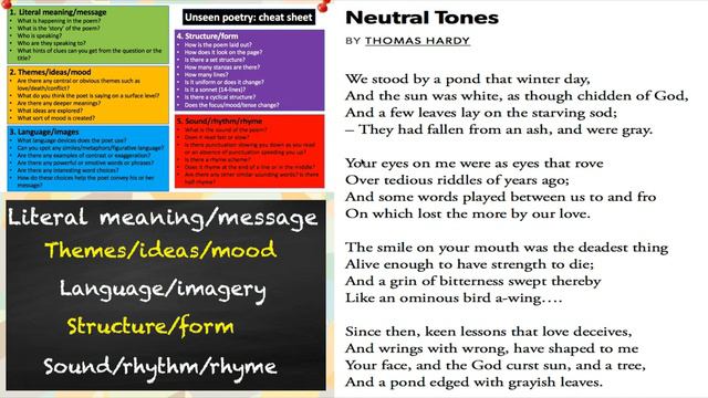 How To Get Full Marks In Unseen Poetry - English Leaving Cert