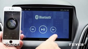 Штатная магнитола Teyes для Hyundai Tucson