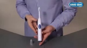 Видеоруководство по использованию ультразвуковой зубной щетки EmmiDent Professional