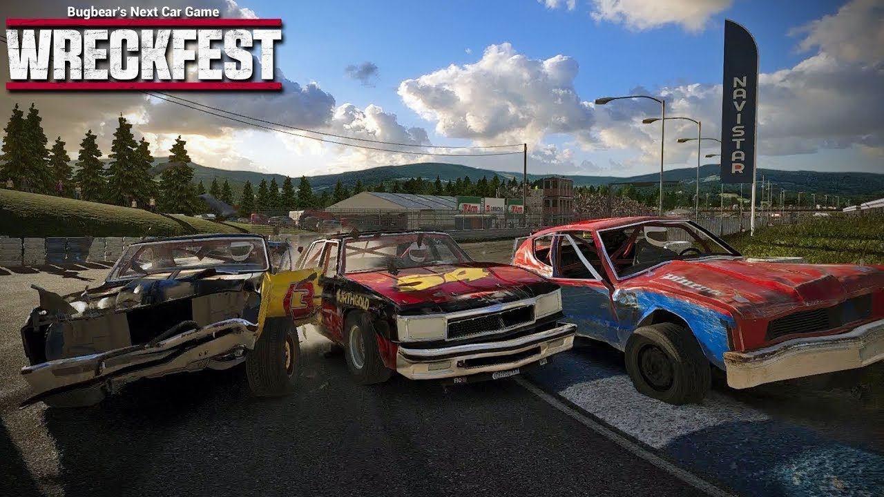 Wreckfest ГОНЯЕМ РАЗБИВАЕМ ТАЧКИ смотреть онлайн
