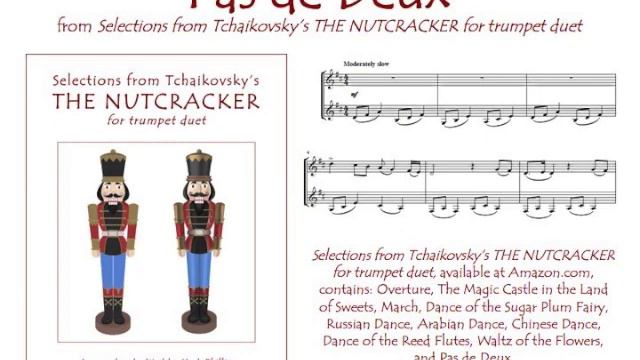 Pas de Deux (from The Nutcracker) for trumpet duet смотреть онлайн