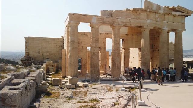 The Acropolis Of Athens (Parthenon) | 4K Virtual Tour - Greece Walking Tours смотреть онлайн