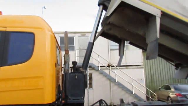SCANIA P410 8X4 STEEL LINED TIPPER REG: KX65 RJU смотреть онлайн