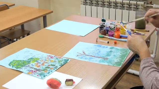 Изостудия _Берегиня_, пед. Царькова З.В., 10 урок. смотреть онлайн