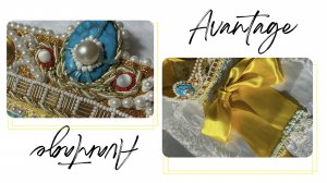 Русское очелье. Вышивка "сажение жемчуга по бели". Очелье своими руками.