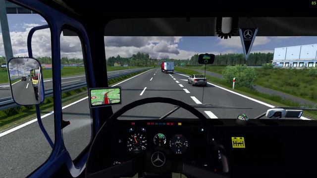 euro truck Simulator 2 v 1.46 # MERCEDES 1632 NG смотреть онлайн