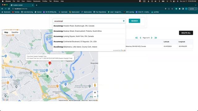Location Tracker with VUE.js, Semantic UI, and Google Maps API смотреть онлайн