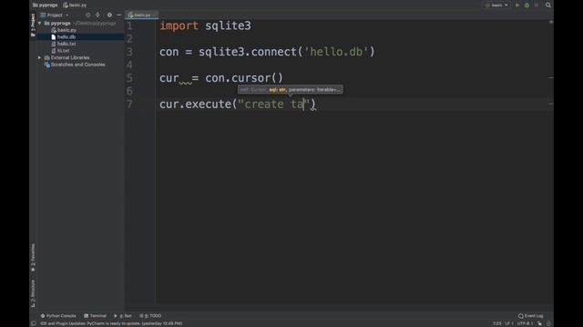#42 SQLite Database Tutorials - Python Database Tutorial for Beginners смотреть онлайн