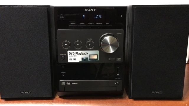 Sony HCD DX400 CD mode part 1 смотреть онлайн