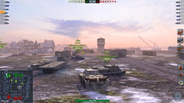 WOT Blitz - СУ-85И, проверенный временем ПТ САУ 5 уровня. Танк для фарма. смотреть онлайн