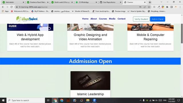 Full Stack React Application with Firebase integration смотреть онлайн