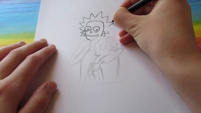 Как нарисовать Рика и Морти / How to Draw Rick and Morty / Step by Step смотреть онлайн