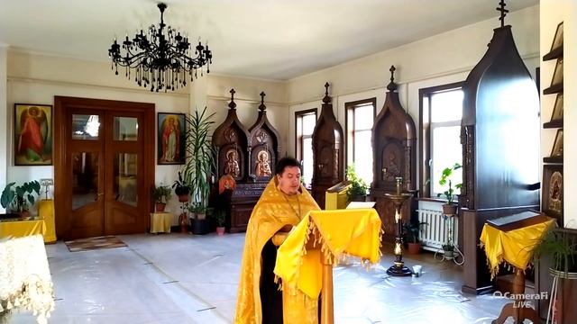 Молебен о болящих.