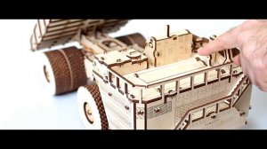 Деревянный механический 3D-пазл «Белаз 75710»